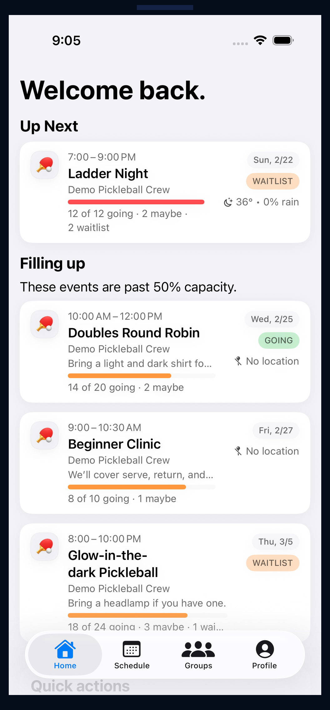 Personalized Home Dashboard